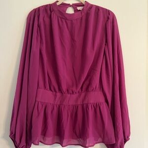 Pink Lily Blouse